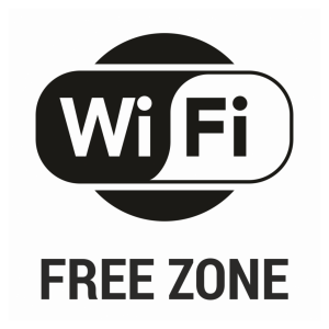 Т-2417 - Таблички на пластике «Wi-Fi free»
