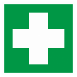 Знак безопасности EC-01 «Аптечка первой медицинской помощи»